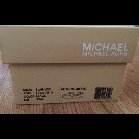 Michael kors signature brown boat shoes - Picture 5 of 5